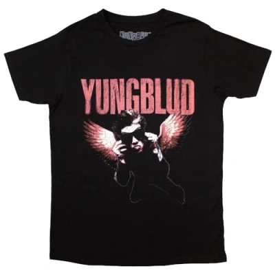 Afbeelding van Yungblud Wings Heren T shirt XL Zwart
