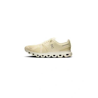 Afbeelding van On Cloud 6 Sneakers laag Castor ivory, Dames, Maat: 43, ivory Polyester