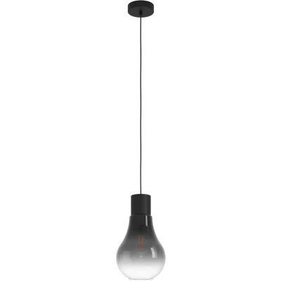 Afbeelding van EGLO Chasely Hanglamp E27 Ø 20 cm Zwart