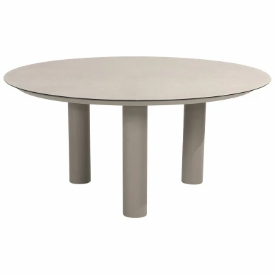 Afbeelding van Donato dining tuintafel 160xH75 cm met 3 poten keramiek cloud Taste 4SO
