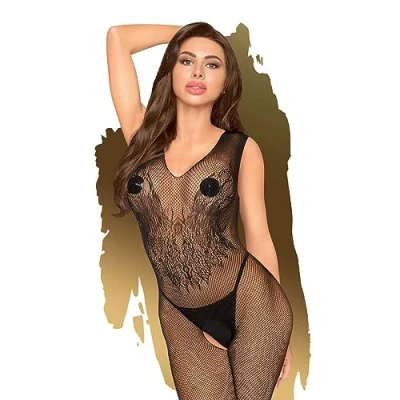 Afbeelding van Penthouse Wild Catch Bodystocking Zwart