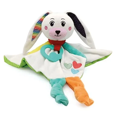 Afbeelding van Baby Clementoni Sweet Bunny Knuffel Konijn Extra zacht 7cm