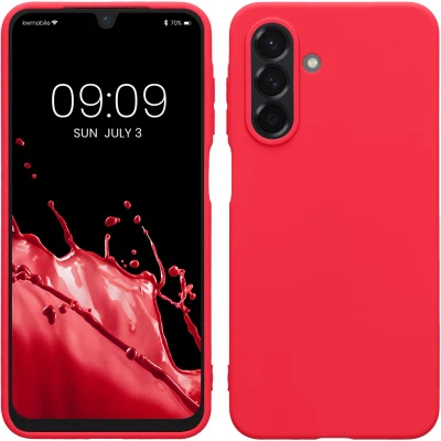 Afbeelding van kwmobile telefoonhoesje geschikt voor Samsung Galaxy A26 5G Hoesje smartphone Back cover in neon roze