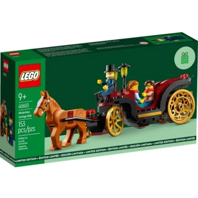 Afbeelding van LEGO Kerst Limited Edition 40603 Winterse Koetstocht