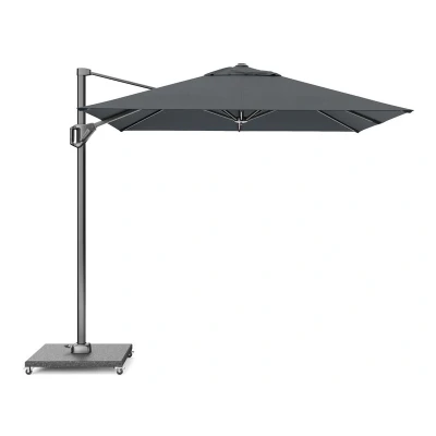 Afbeelding van Platinum Parasol Voyager T1 2,5x2,5Antr. Excl Voet Antraciet 251,00cm x 250,00cm