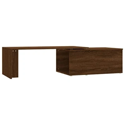 Afbeelding van vidaXL Salontafel eiken bruin 150 x 50 35 cm meerlaags