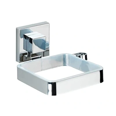 Afbeelding van Wenko Föhnhouder Vacuum loc 14 X 7,5 Cm Rvs Zilver
