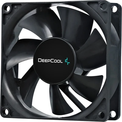 Afbeelding van DeepCool XFAN 80 80mm Black Fan, Hydro Bearing, Low Noise