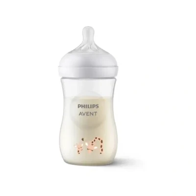 Afbeelding van Philips Avent Babyfles Natural Response 1 stuk Giraf 260ml