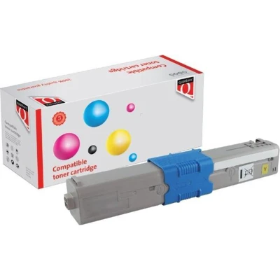 Afbeelding van Toner Quantore alternatief tbv Oki 44469704 geel