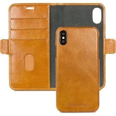 Afbeelding van DBramante magnetic wallet case Lynge tan voor Apple iPhone X