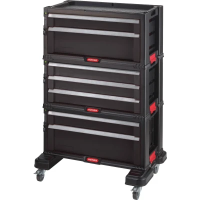 Afbeelding van KETER 238557 Werkplaatswagen Kleur (specifiek): Zwart