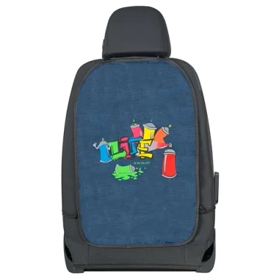 Afbeelding van Walser Rugleuningbeschermer Graffiti blauw