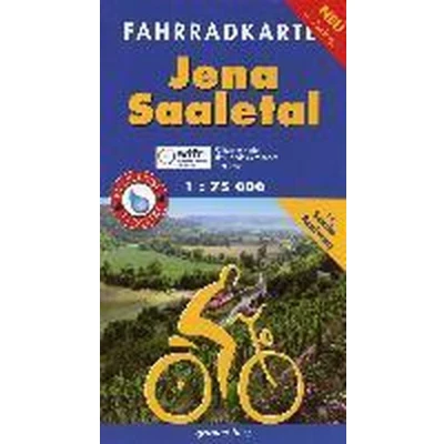 Afbeelding van Fahrradkarte Jena Saaletal 1:75 000