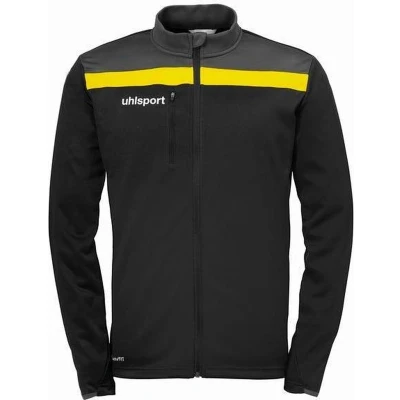 Afbeelding van Uhlsport Offense 23 Polyestervest Heren Zwart / Antraciet Limoen Maat: S