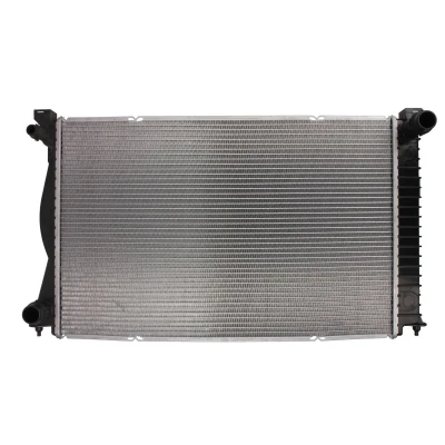 Afbeelding van THERMOTEC D7A038TT Radiateur Aluminium, Kunststof voor voertuigen met airco 678 445 32 Handgeschakeld Koelribben gesoldeerd AUDI: A6 C6 Saloon