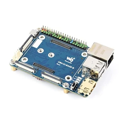 Afbeelding van Mini Base Board (B) Ontworpen voor het evalueren van Raspberry Pi Compute Module 4 CM4 Gold Being Into End Producten 40PIN GPIO Header