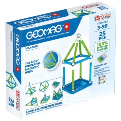 Image de Jeu de construction Geomag Classic Green Line junior 25 pièces