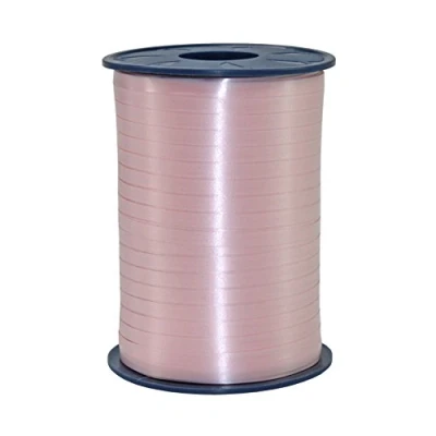 Afbeelding van C.E. Pattberg AMERICA Cadeaulint, zachtroze, 250 m bolduc voor verpakking, breedte 10 mm, decoratieaccessoires &amp; DIY, decoratielint geschenken, elke gelegenheid