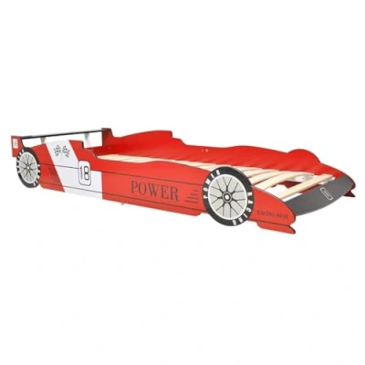 Afbeelding van Kinderbed raceauto rood 90x200 cm