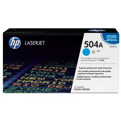 Image de Toner HP LaserJet ColorSphere CE251A Cyan