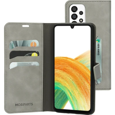 Afbeelding van Mobiparts Classic Wallet Case Samsung Galaxy A33 5G (2022) Granite Grey