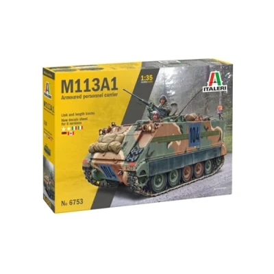 Afbeelding van 1:35 Italeri 6753 M113A1 Militair Gepantserd Personeels Voertuig Plastic Modelbouwpakket