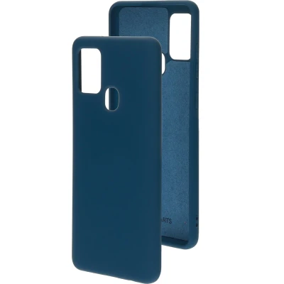 Afbeelding van Mobiparts Silicone Cover Samsung Galaxy A21s (2020) Blueberry Blue