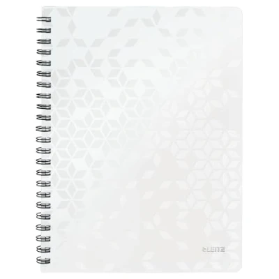 Afbeelding van Leitz WOW Notitieboek, A4, hardcover, wit