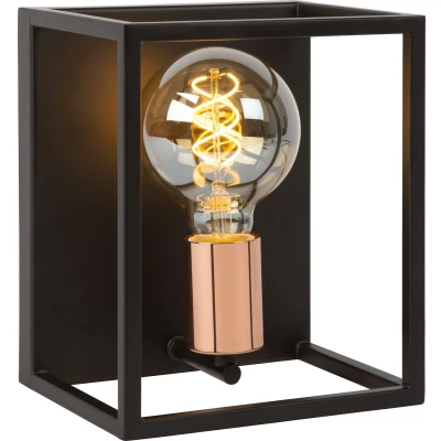 Afbeelding van Lucide ARTHUR Wandlamp 1xE27 Zwart