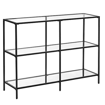 Afbeelding van Konsolentafel met 3 niveaus Zwart