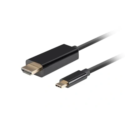 Afbeelding van LANBERG KABEL USB C(M) &gt;HDMI(M) 3M 4K 60HZ ZWART