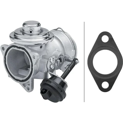 Afbeelding van HELLA 6NU 014 864 511 EGR klep Pneumatisch Met pakking VOLKSWAGEN: Golf 4, 4 Variant, Bora Saloon, SEAT: Ibiza 3, Toledo 2 Limousine