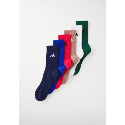 Afbeelding van adidas Performance Cushioned Unisex 6 PACK Sportsokken, Maat: 46 48, Team royal blue/dark blue/warm clay/pure ruby