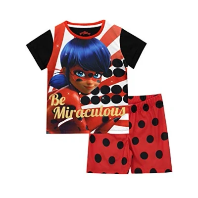 Afbeelding van Miraculous Pyjamaset Ladybug Meisjes, Rood