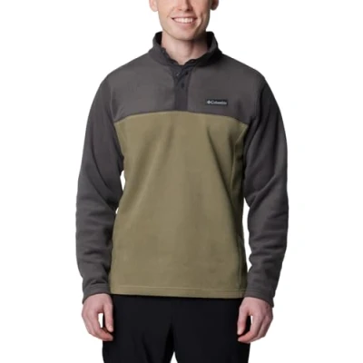 Afbeelding van Columbia Steens Mountain™ Half Snap II Men&#039;s Outdoortrui Stone Green, Shark Maat S