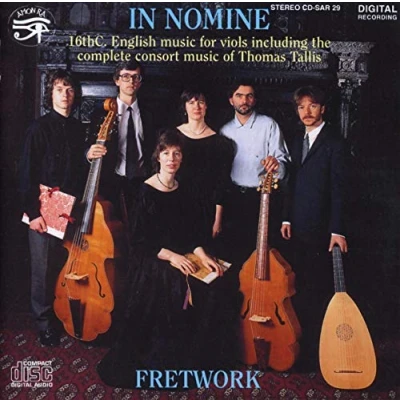 Afbeelding van Fretwork In Nomine: 16th Century English Music (CD)