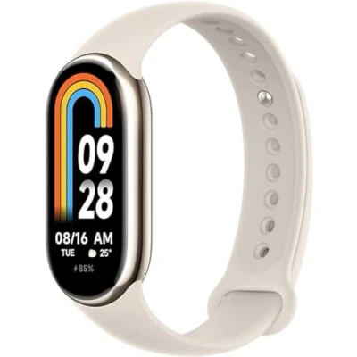 Afbeelding van NK Xiaomi Mi Smart Band 8 activiteitenarmband met AMOLED display, hartslagbewaking, 190 mAh, 150 sportmodi, tot 16 dagen batterijduur, goudkleurig