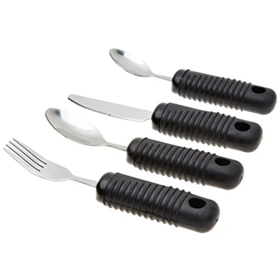 Afbeelding van Aangepast bestek Sure Grip: set van 4