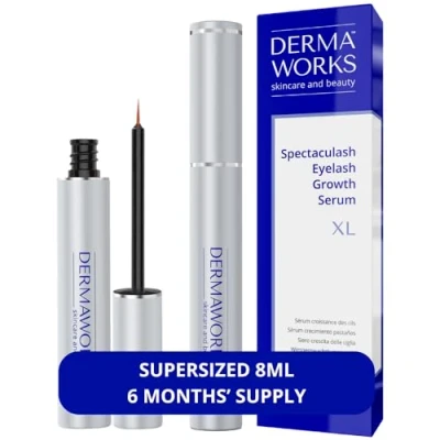 Afbeelding van DERMAWORKS Spectaculash wimperserum voor groei en dikte Lash Serum het versterken van de wimpers, serum, langere dikkere wimperbooster, groei, 8 ml
