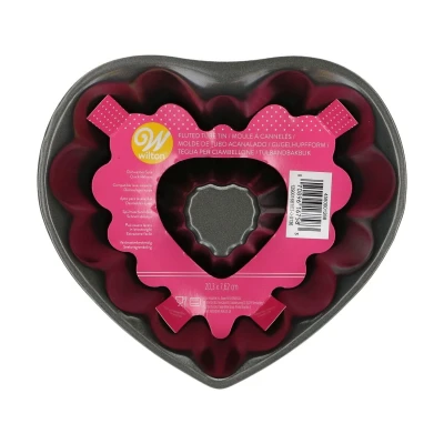 Afbeelding van Wilton Tulband Bakvorm Hart 20cm