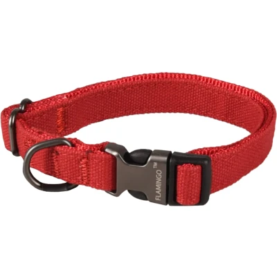 Afbeelding van Flamingo Oxana Halsband Honden Rood S 30 45cm 15mm 1st 127749