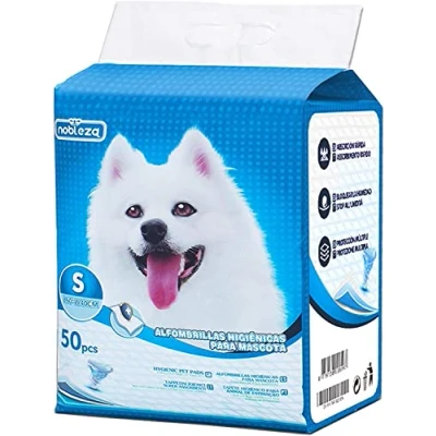 Afbeelding van Nobleza Puppy Training pads 50 stuks 60x40 cm Trainingsmat Plasmat honden