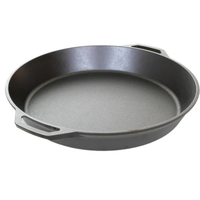 Afbeelding van Lodge gietijzeren koekenpan 43,18 cm met 2 ronde handgrepen