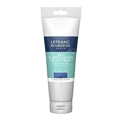 Afbeelding van Lefranc Bourgeois &amp; 300672 kleurvloeistof, mat, voor collageen, transparant, niet vergelend, 250 ml fles