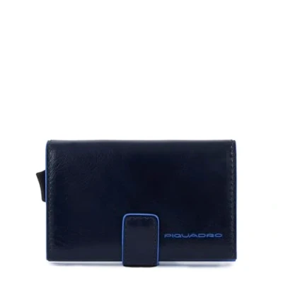 Afbeelding van Piquadro B2 Kredietkaart etui RFID bescherming Leer 6.5 cm