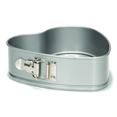 Afbeelding van Patisse Springvorm Hart Silver Top 20cm