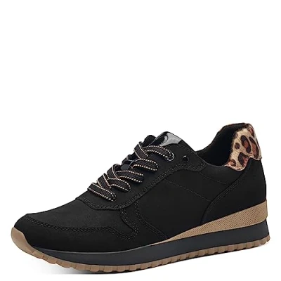 Afbeelding van MARCO TOZZI Damessneakers 2 23734 41, Zwart/Leo