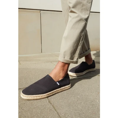 Afbeelding van TOMS ALP Espadrilles, Heren, Maat: 47.5, Black Katoen
