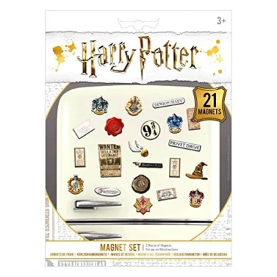 Afbeelding van Pyramid International Harry Potter Koelkastmagneet Wizardry Set van 21 Multicolours